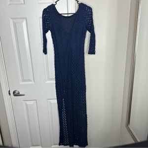 MAXI NAVY BLUE DRESS